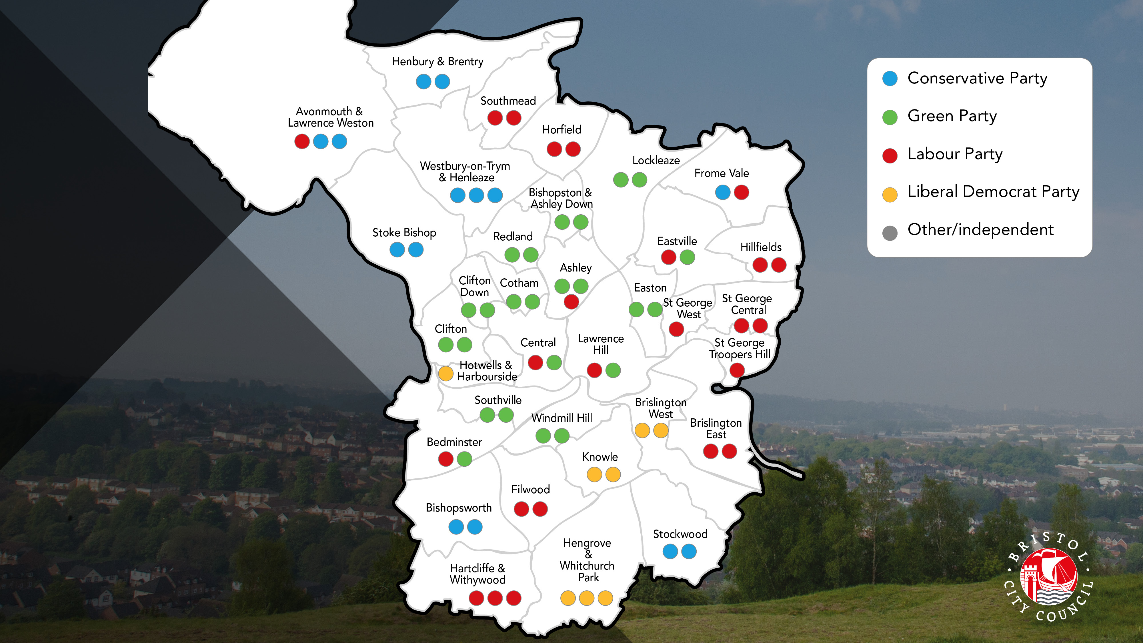 Local councillor elections 2021 turnout and results